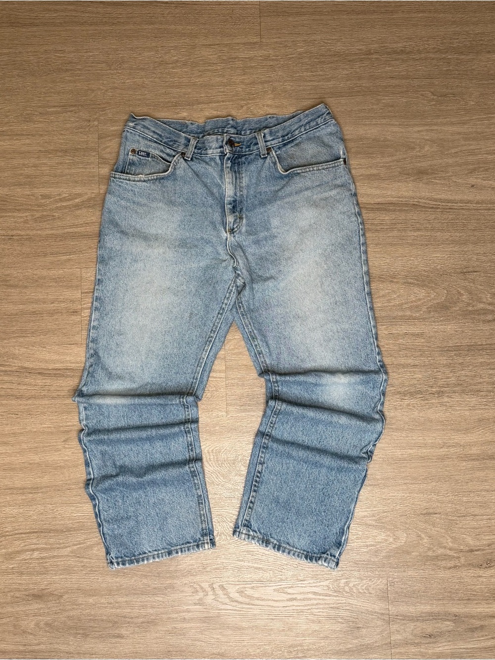 Lee Men's Straight Light Blue Jeans